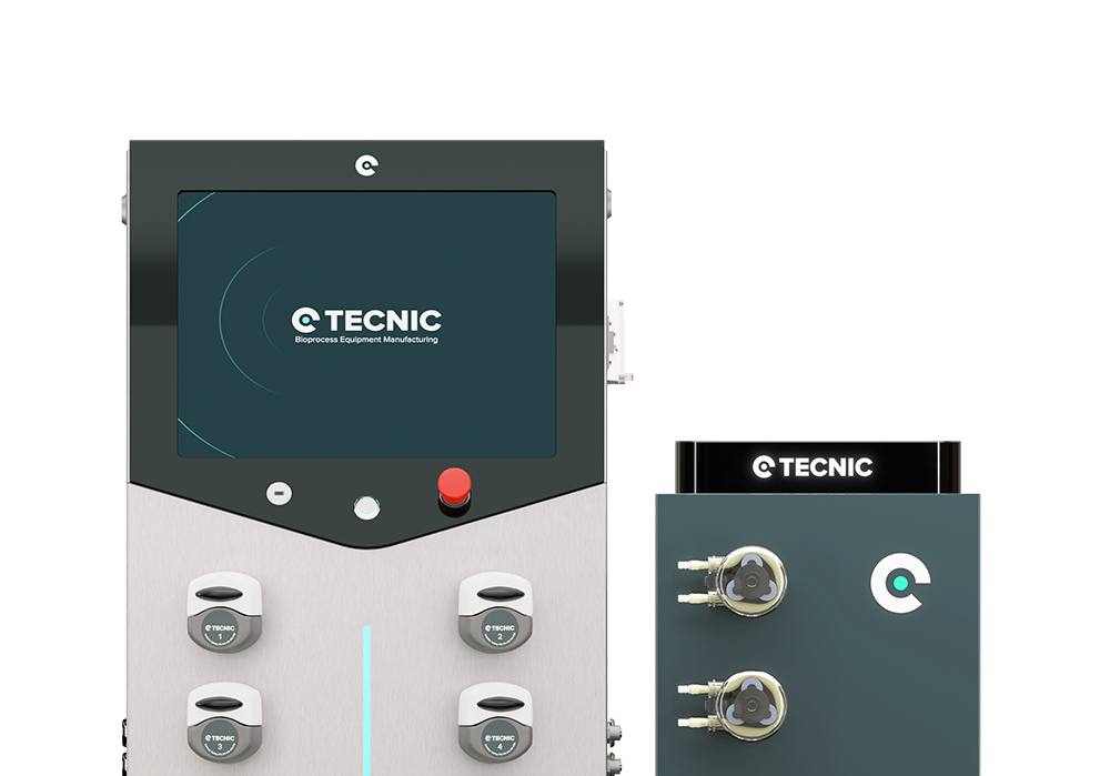 2 tecnic laboratory bioreactors, a bioprocess solutions