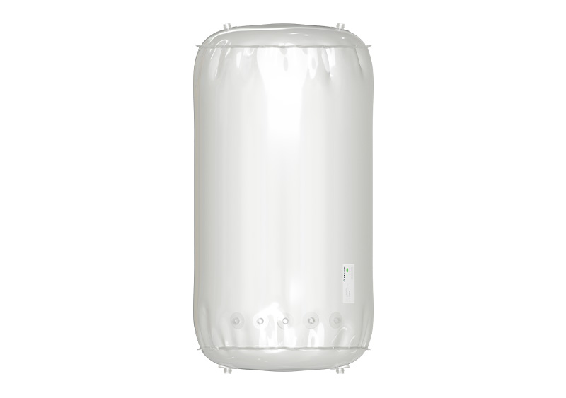 transparent cylindrical and bioprocess bag (eBAG® 3D STR) with rounded edges (supplies) for bioprocessing equipment