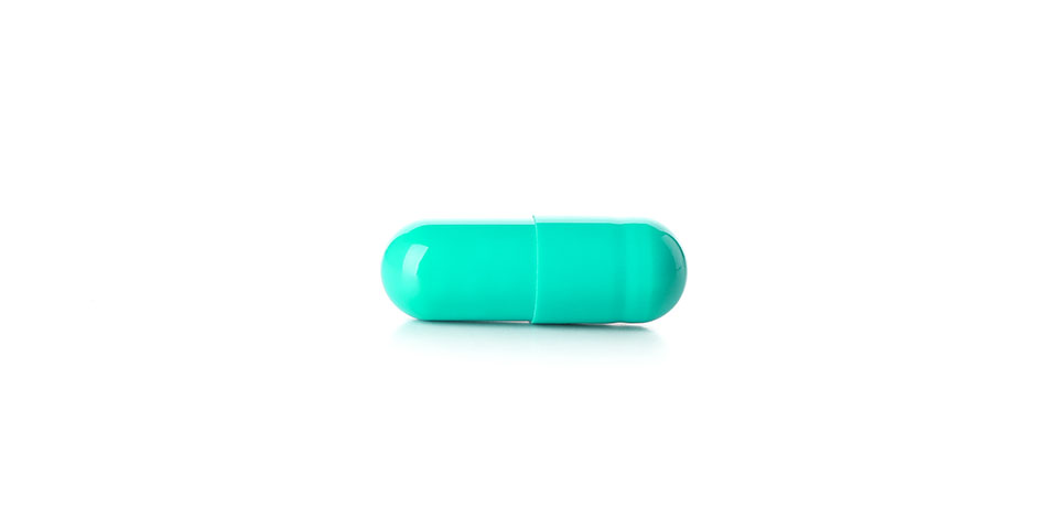 a turquoise pill featured on the front page of TECNIC's regenerative medicine blog